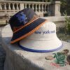 New York Mets Citi Field 2026 Reversible Bridge Design Bucket Hat - showing both reversible sides