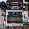 New York Yankees Monopoly Board Game 2026 - complete game set displayed