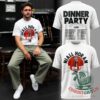 Niall Horan Dinner Party Across the World Tour 2026 T-Shirt - front and back views