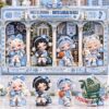North Carolina Tar Heels Carolina 2026 Mini Collectible Character Set - boxed four-figure display
