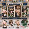 Notre Dame Fighting Irish Golden Dome Legacy Set - boxed front view with four figures