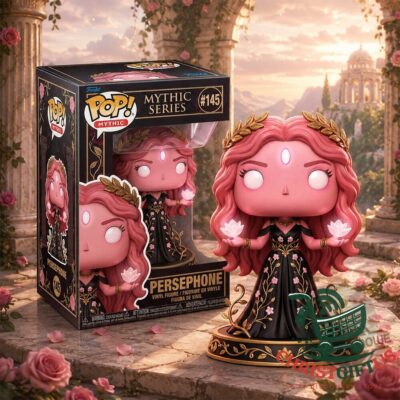 Persephone Mythic Series Funko Pop Figure 2026 - boxed front view with displayed figure