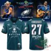 Philadelphia Eagles Kenny Chesney Original Vibe Room Tour 2027 Jersey - front and back views