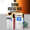 Phoenix Suns Filipino Heritage Night Basketball Jersey - front and back views