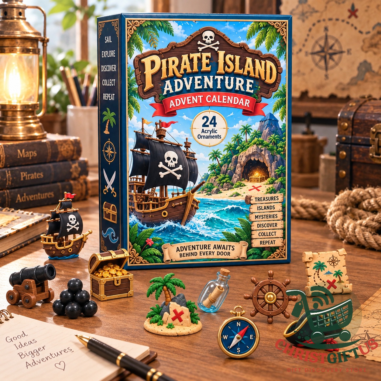 Pirate Island Adventure Pirate Treasure Advent Calendar 2026 – Photo 4 Pirate Island Adventure Pirate Treasure Advent Calendar 2026 - photo 4