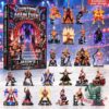 Professional Wrestling 24 Superstar Moments Advent Calendar 2026 - box and wrestling character ornaments