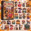 Pueblo del Día de Muertos 2026 Advent Calendar - front box artwork