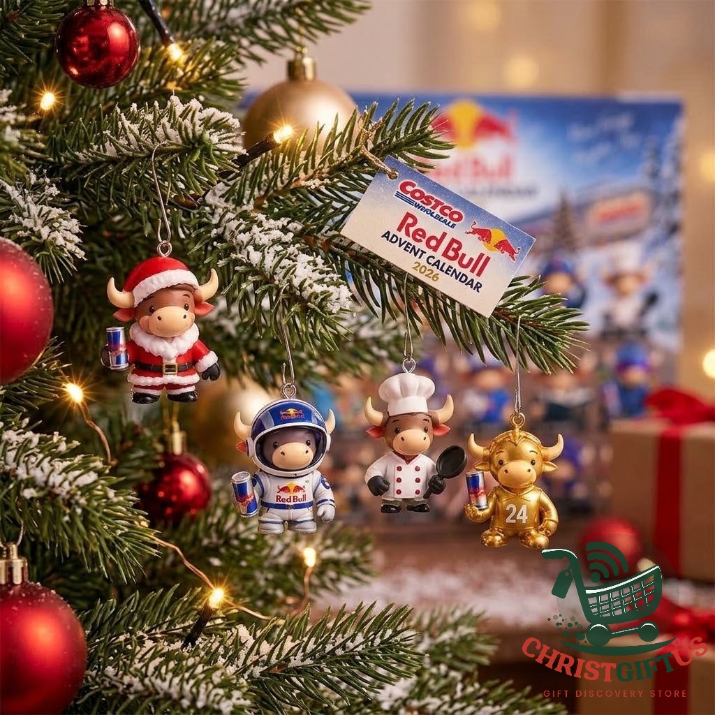Red Bull Costco 2026 Advent Calendar – Angled packaging showing Costco branding Red Bull Costco 2026 Advent Calendar - angled packaging showing Costco branding