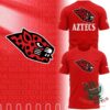 San Diego State Age of the Jaguar T-Shirt - front view with central jaguar head graphic