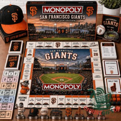 San Francisco Giants 2026 Collector Edition Board Game - complete board and components