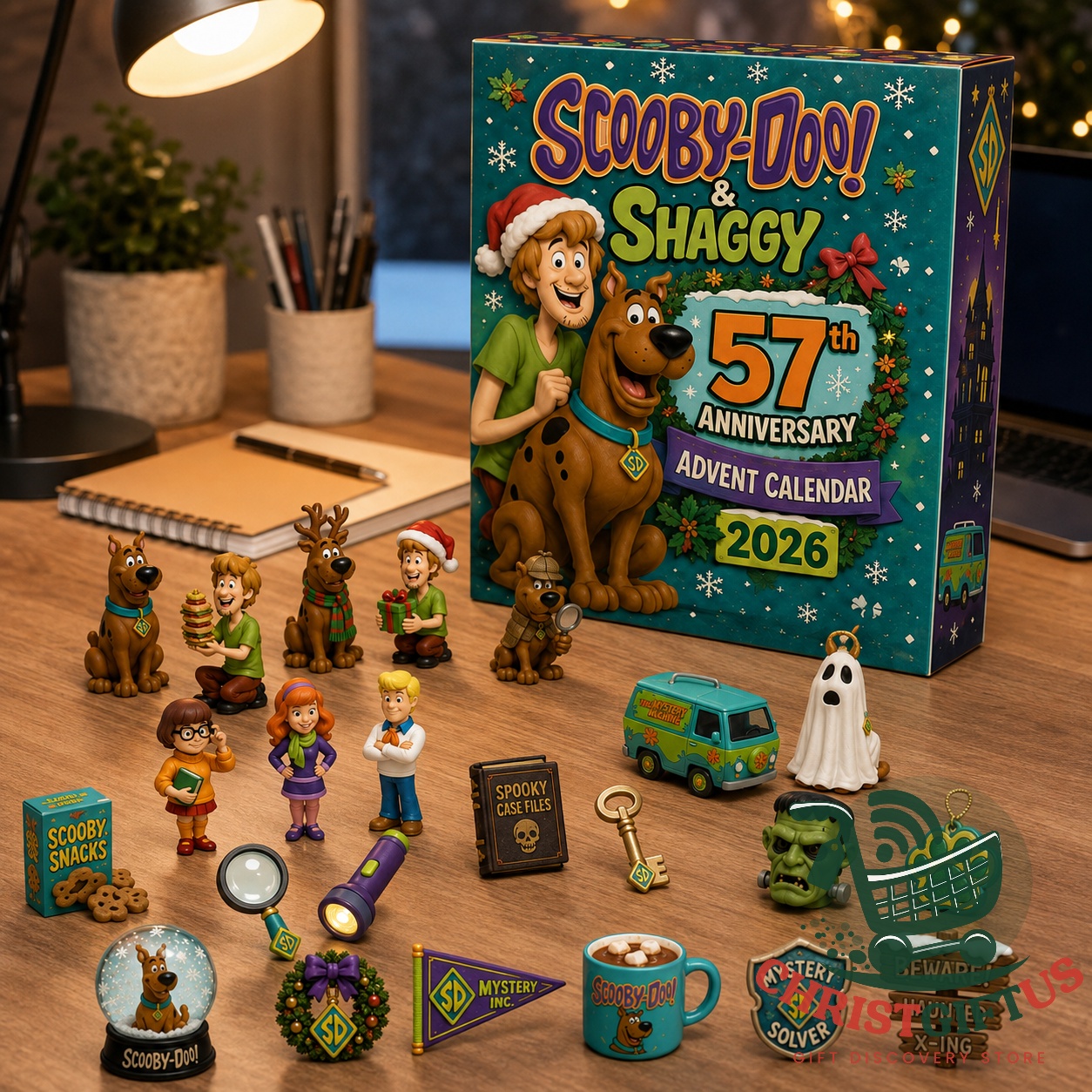 Scooby-Doo and Shaggy 57th Anniversary 2026 Advent Calendar – Photo 4 Scooby-Doo and Shaggy 57th Anniversary 2026 Advent Calendar - photo 4