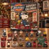 Snoopy Dickies Christmas 2026 Workwear Advent Calendar - front box display with numbered collectible figures