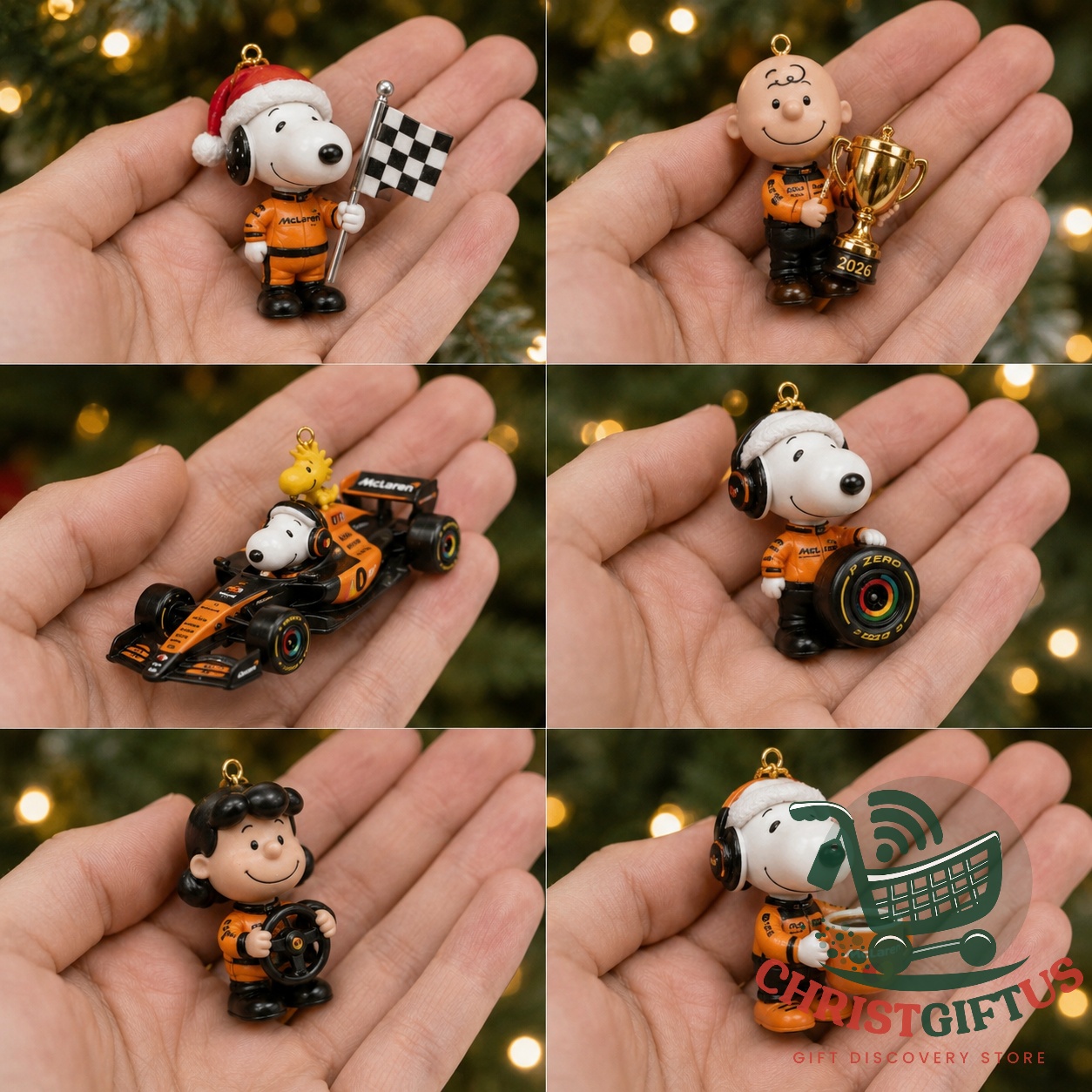 Snoopy × McLaren Formula 1 Team Christmas 2026 Advent Calendar - photo 3