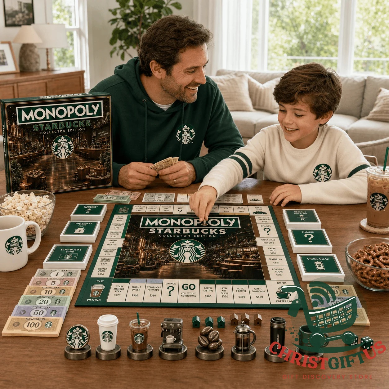 Starbucks 2026 Monopoly Board Game - photo 2