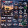 Top Gun 40th Anniversary 1986-2026 Advent Calendar - front view with numbered doors and ornaments