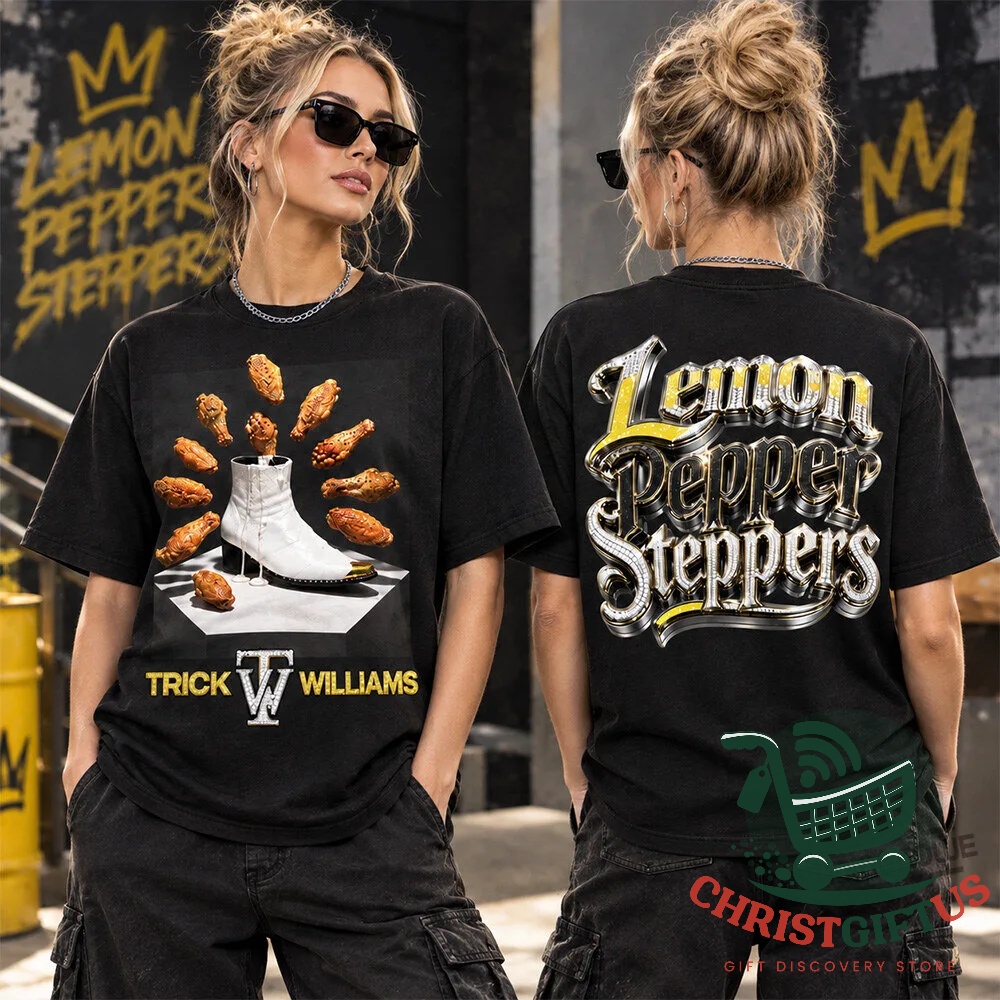 Trick Williams Lemon Pepper Steppers WWE T-Shirt - photo 2