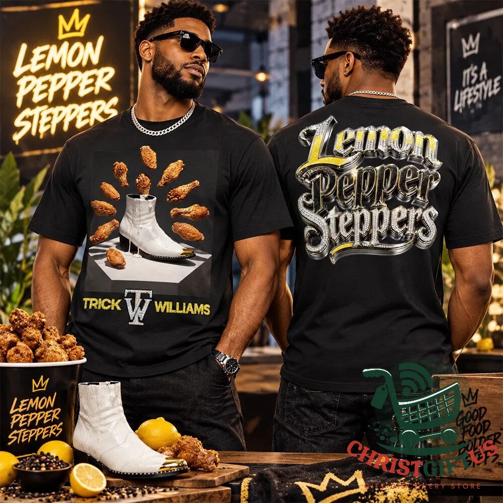 Trick Williams Lemon Pepper Steppers WWE T-Shirt - photo 3