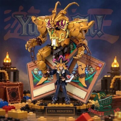 Yu-Gi-Oh Exodia The Heart of the Cards Building Brick Set - assembled front display